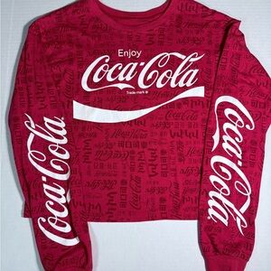 Coca-Cola Women's Red Long Sleeve Shirt